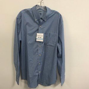 NWT Saddlebred Traveler Check Button Down Shirt